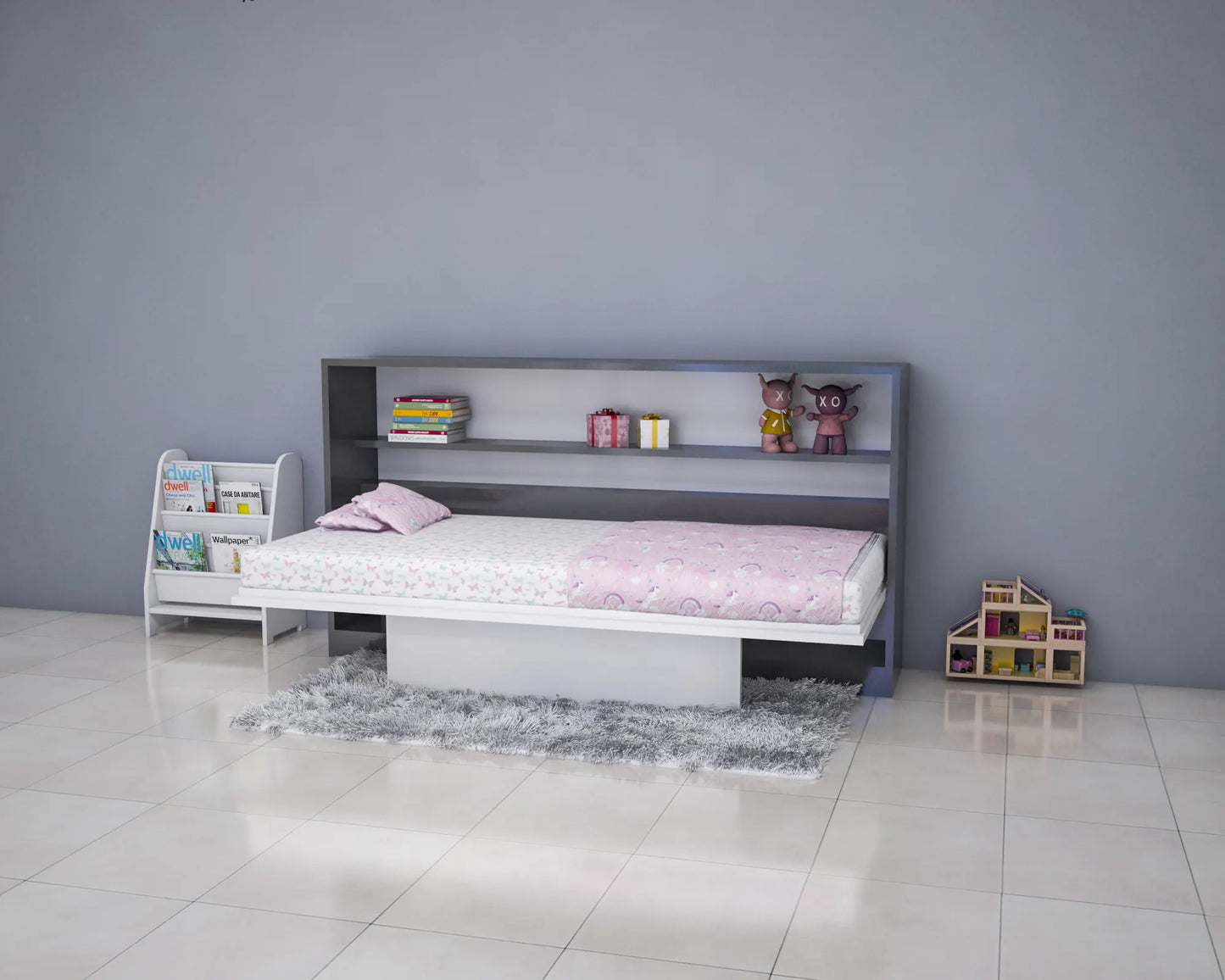 Electra A single Horizontal Wallbed