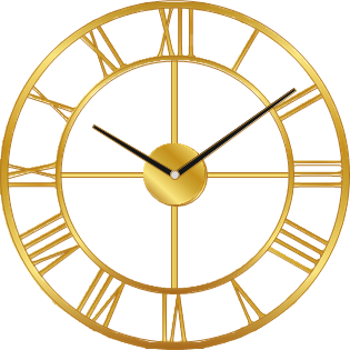 Wall Clock,Timeless Charm Wall Clock