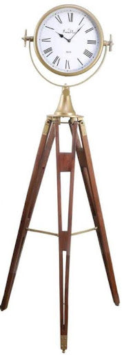 Floor Tripod Clock,Loft Luxe Floor Tripod Clock