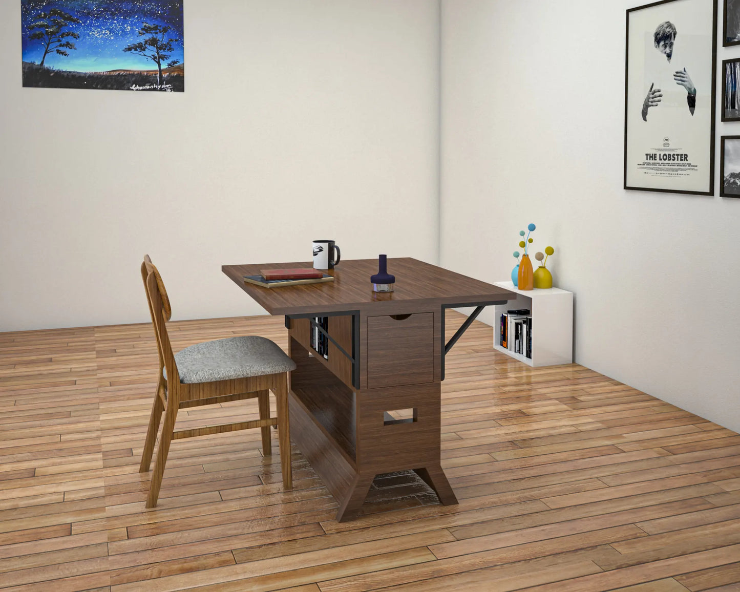 Gwita Two fold study table