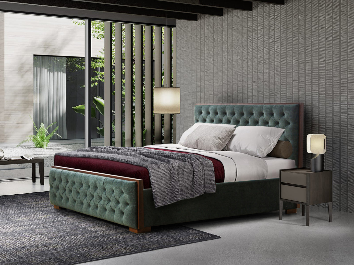 Hanford Queen Bed (W/O Storage)