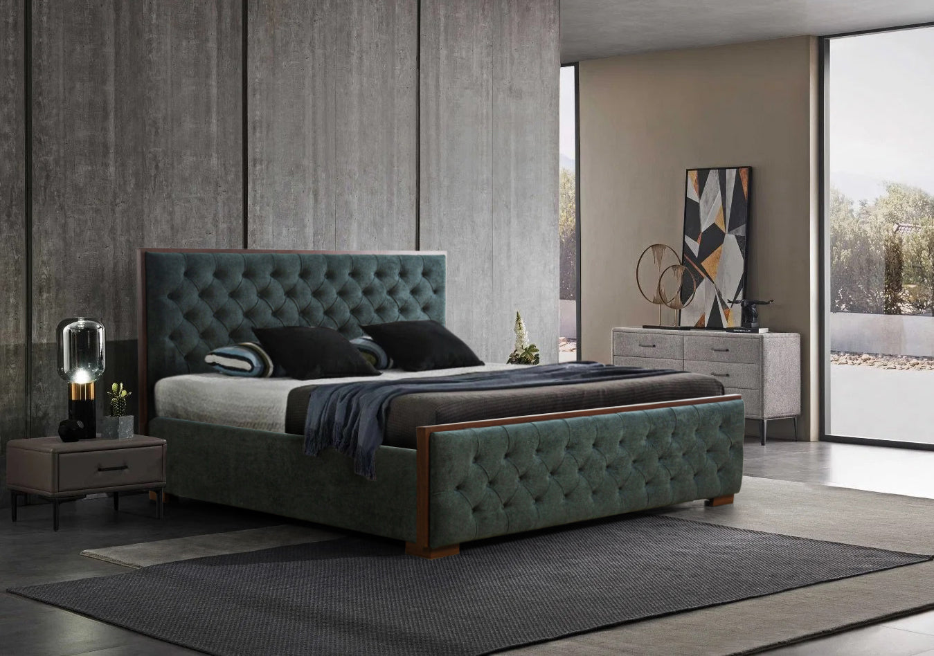 Hanford Queen Bed (W/O Storage)