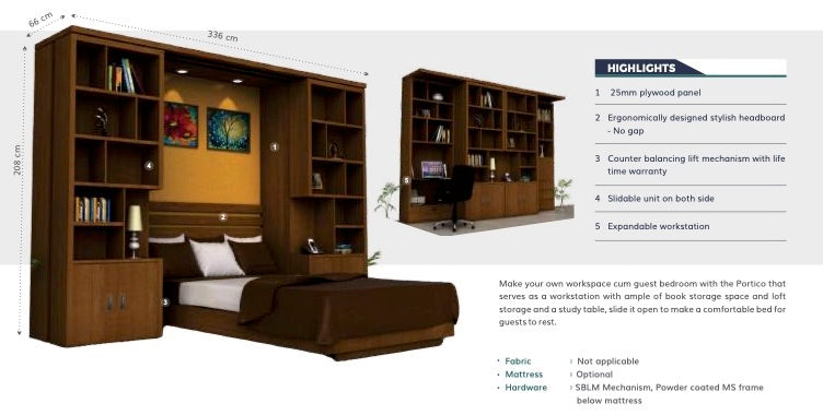 Magnus Prime One Plus Wallbed Sliding System