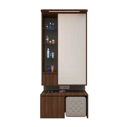 Altima LX  Dressing Table with Rotating Mirror and Hidden Iron Board
