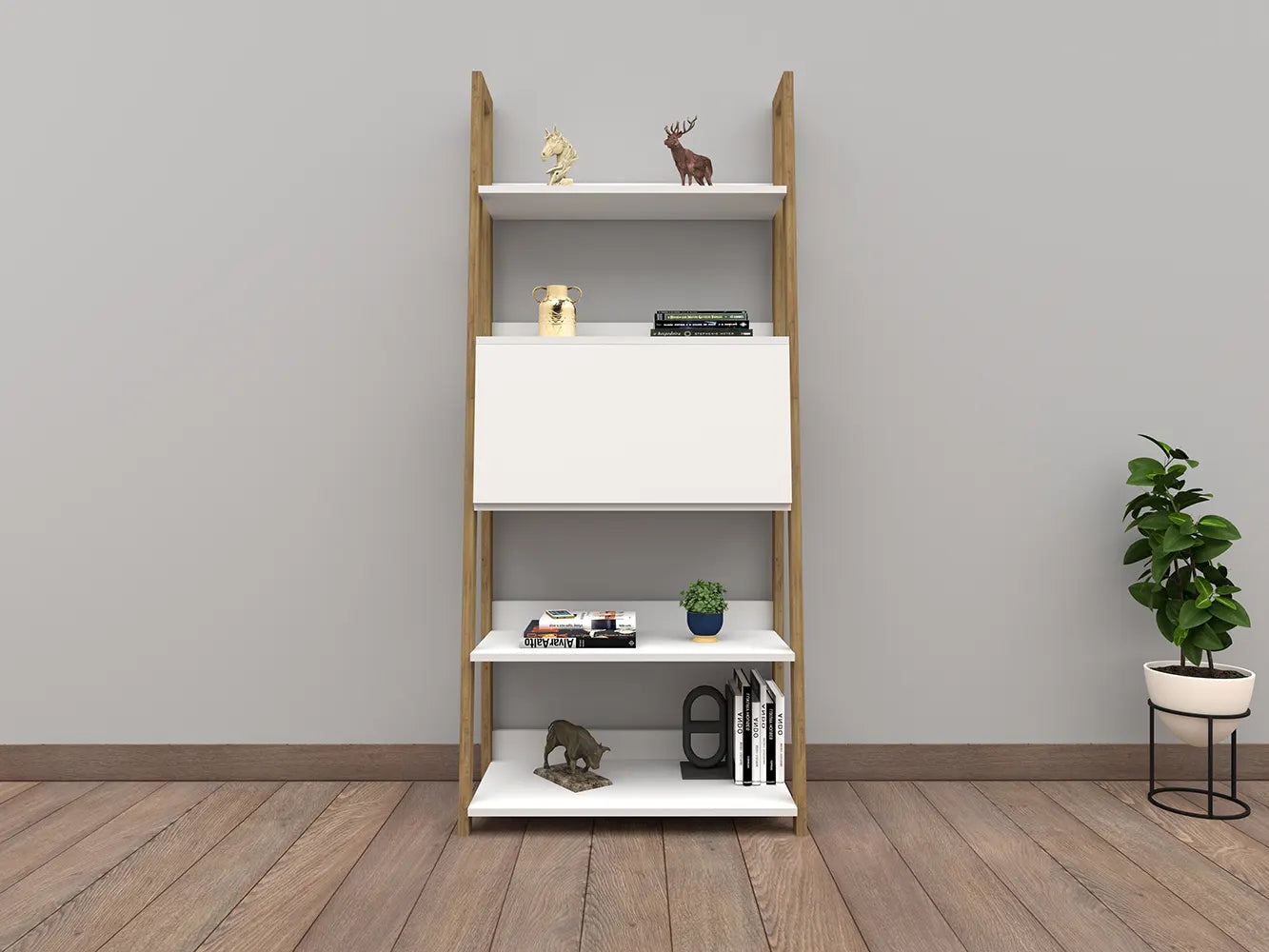 C Desk Uno Study table with Integrated Chair – Aily Living